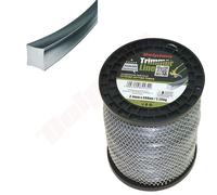 FILO TRIMMER ALULON SQUARE 2,4 MM/398 M