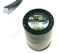 FILO TRIMMER ALULON SQUARE 2,7 MM/329 M