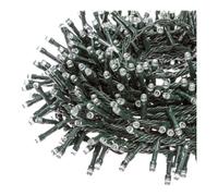 Filo Verde 1000 luci - MINILED Bianco freddo (20,5 + 4 mt) 8 Giochi di luce XMA