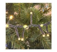 Filo Verde 1660 luci - LED Bianco caldo (30 + 4 mt) 2 Giochi di luce XMAS KING IP44 78895