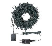 Lotti Importex Filo luminoso XMAS KING 1660 luci LED bianco caldo/freddo (30+4 mt) Verde