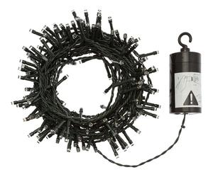 Filo Verde 180 luci - LED Bianco caldo (7,2 + 0,5 mt) 8 Giochi di luce XMAS KIN