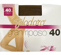FILODORO 6 Paia Collant Donna RIPOSANTE Compressione Graduata 40 den TG Forti