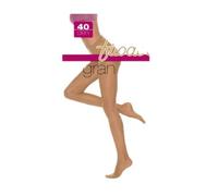 FILODORO Collant donna Gran riposo 6 paia (4-L, PLATINO)