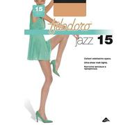 Filodoro Collant donna Jazz 15 den den 6 paia (4-L, Glace)