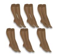 FILODORO Gambaletto da donna Supercomfort 20 DEN (6pz) confortevole sulla gamba con fascia alta morbida