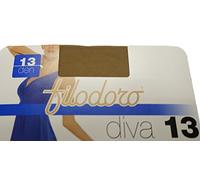 FILODORO Set 6 Paia Collant Donna Diva 13 Denari