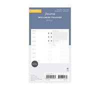 Filofax 132688 - Refill Wellness Tracker formato Personal