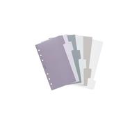 Filofax 132793 - Divisori Personal Norfolk con scheda, 6 pezzi