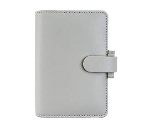 Filofax 22-028803, Mini organizer Saffiano, colore: granito(grigio)
