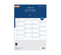 Filofax A4 Verticale Anno Agenda Ricarica Diario 2026 Inglese