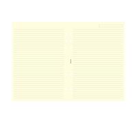 Filofax A5 a righe crema (B343032)