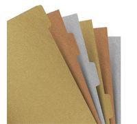 Filofax A5 Blank Index 6pk