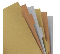 Filofax A5 Notebook Index 6pk