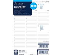 Filofax A5 settimana su due pagine 5 lingua 2018 tallon-agenda