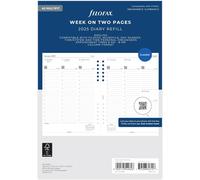 Filofax A5 Settimana su Due Pagine Agenda Con Appuntamenti Refill Multifit 2026