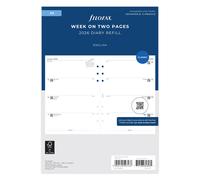 Filofax A5 Week On Two Pages English 202 NUOVO