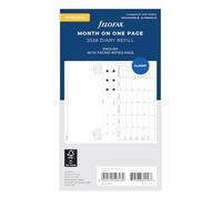 Filofax Agenda 2026 26-68405, con mese per pagina