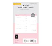 Filofax Agenda 2026 26-68491 Personal Confetti con visualizzazione settimanale, 5 lingue