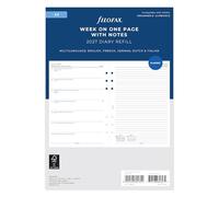 Filofax Agenda 2027, formato A5, settimana su una pagina, 27-68509