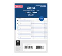 Filofax Agenda 2027 verticale tascabile