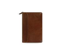 FILOFAX Agenda LOCKWOOD PERSONAL ZIP ORGANISER Cognac marrone