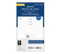 Filofax Agenda personale giornaliera 2026 con appuntamenti inglesi, 26-68441