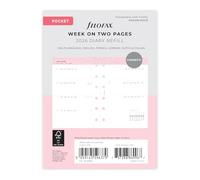 Filofax Agenda settimanale 2026 Pocket Confetti 26-68291