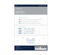 Filofax Assorted A4 Clipbook Refill 60pk
