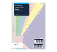 Filofax B132610 Ricarica organizer, formato A5, colori pastello, carta a righe