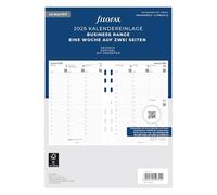 Filofax Calendario A5 Multi 1 settimana su 2 pagine (tedesco) 2026