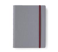 Filofax - Blocco a spirale ricaricabile, formato A5, colore: Grafite