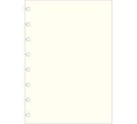 Filofax-Copertina per blocco note ricaricabile formato A5, per Notebook, colore: bianco