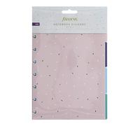 Filofax - Divisori per quaderni, formato A5, ricaricabile, da giardino