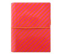 Filofax Domino - Agenda A5 brevettata, a righe, colore: Arancione/Rosa