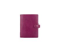 Filofax Finsbury 025342 Agenda archivio tascabile , disegno granulato, viola, (148mm x 210mm)A5 Agenda 2017