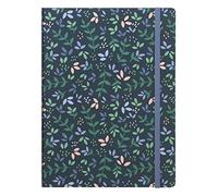 Filofax Garden - Blocco a spirale ricaricabile, formato A5, colore: crepuscolo, Nero