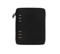 Filofax High Quality & Elegant-Looking Classic Monogram A5 Zip Clipbook (Black)