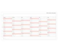 Filofax Inserto per calendario 2028, formato A5, professionale, in lingua tedesca