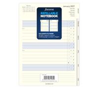 Filofax Inserto per calendario A5, planner mensile 2027