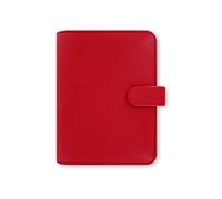 Filofax L022471 Agenda Soffiano, Rosso - 14.8 x 12.4 cm - anno 2017