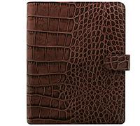 Filofax L026017 Agenda da Pelle, A5, Castagna