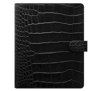 Filofax L026071 Agenda Classic Croc A5, Pelle Vitello, Nero, 30 mm