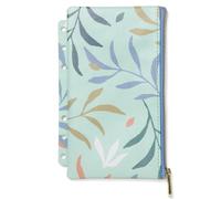 FILOFAX - L132817 - Pochette Botanical - per organiser - c-zip - f.to A5 - Personal - menta - Filofax - 94933 - Conf. da 1 Pz. - L132817