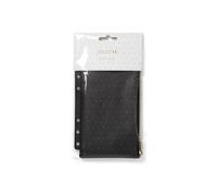 Filofax Moonlight Custodia con Cerniera, Nero
