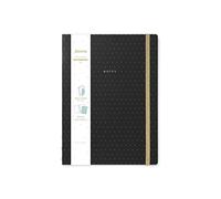 Filofax Moonlight - Taccuino ricaricabile, formato A4, colore: Nero
