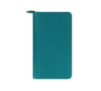 Filofax Organizer Personal Compact Zip Saffiano - Acquamarina