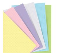 Filofax Pastel Pocket Notebook Refill 60pk