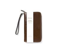 Filofax Personal Compact Zip w/Wristlet Malden Organizer - Ocra