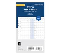 Filofax Personal English HORIZONTAL PLANNER 2026